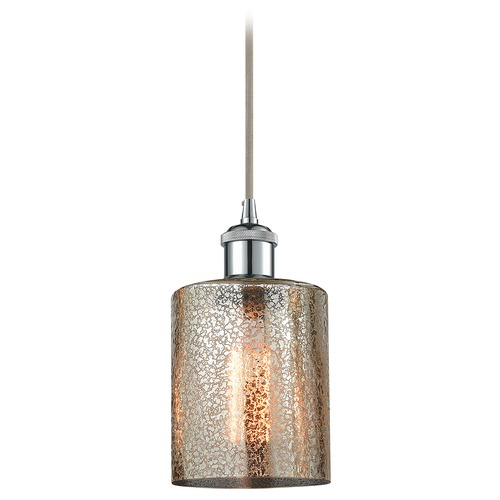 Innovations Lighting Cobbleskill Polished Chrome Mini Pendant by Innovations Lighting 516-1P-PC-G116