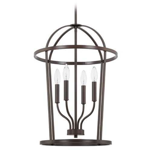 HomePlace by Capital Lighting Greyson 16-Inch Bronze Pendant by HomePlace by Capital Lighting 528541BZ