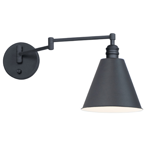 Maxim Lighting Maxim Lighting Library Black Swing Arm Lamp 12220BK