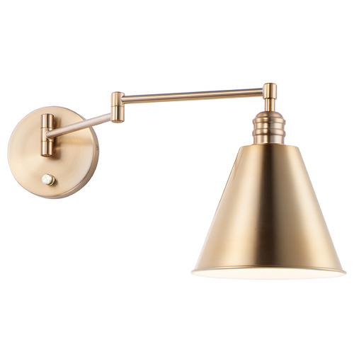 Maxim Lighting Maxim Lighting Library Heritage Swing Arm Lamp 12220HR