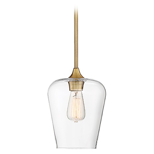 Savoy House Octave Warm Brass Pendant by Savoy House 7-4036-1-322