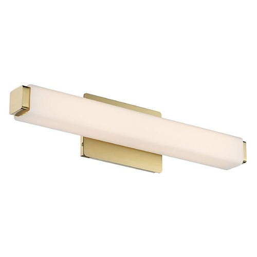 Modern Forms by WAC Lighting Vogue 20-Inch LED Bath Light in Brushed Brass 3000K by Modern Forms WS-3120-BR