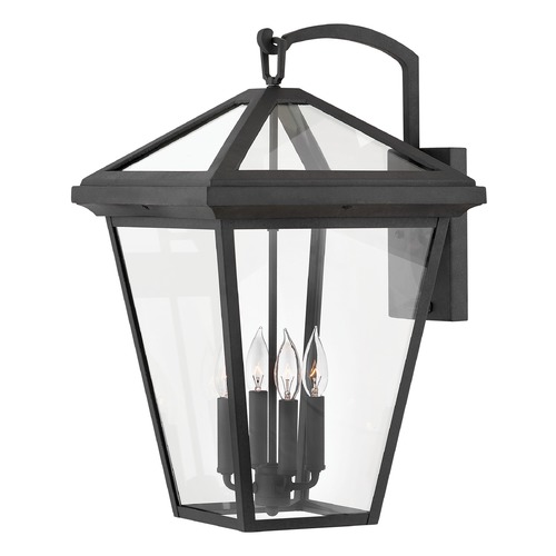 Hinkley Alford Place 24-Inch Museum Black LED Outdoor Wall Light by Hinkley Lighting 2568MB-LL