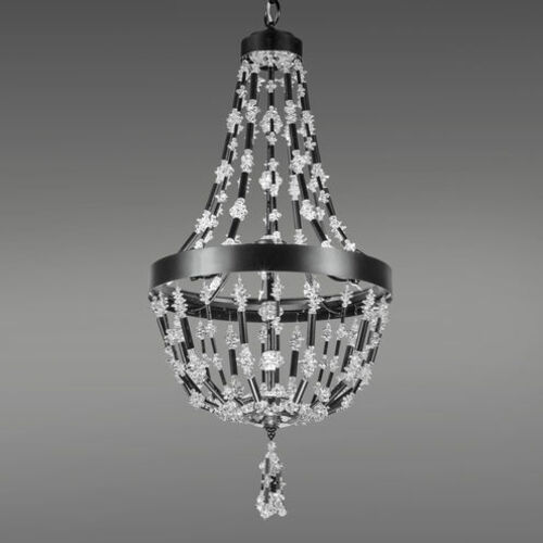 Schonbek Lighting Bali Black LED Pendant by Schonbek Lighting S2816-51O