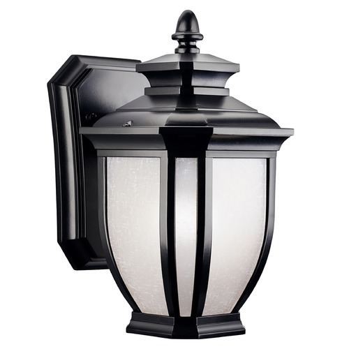 Kichler Lighting Salisbury 10.25-Inch Outdoor Wall Light in Black by Kichler Lighting 9039BK