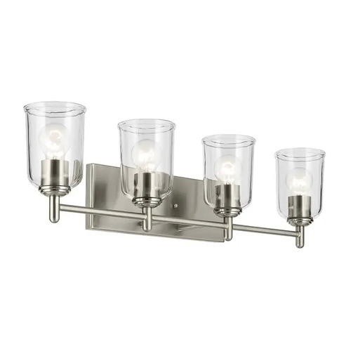 Kichler Lighting Shailene 29.75-Inch Vanity Light in Brushed Nickel by Kichler Lighting 45575NICLR