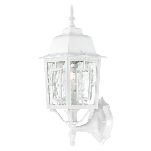 Nuvo Lighting Banyon White Outdoor Wall Light by Nuvo Lighting 60/3487