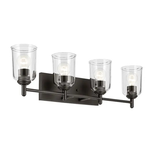 Kichler Lighting Shailene 29.75-Inch Vanity Light in Olde Bronze by Kichler Lighting 45575OZCLR