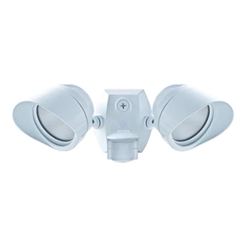 RAB Electric Lighting Bullet 4000K LED Flood Light in White by RAB Electric Lighting SMSBULLET2X12NW