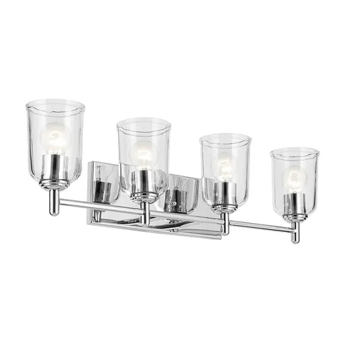 Kichler Lighting Shailene 29.75-Inch Vanity Light in Chrome by Kichler Lighting 45575CHCLR