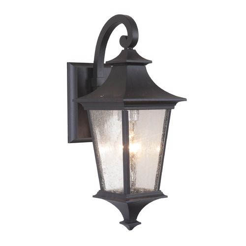 Craftmade Lighting Argent II Midnight Outdoor Wall Light by Craftmade Lighting Z1354-MN