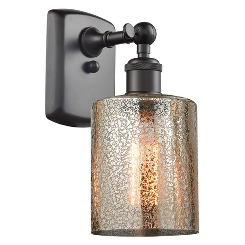 Innovations Lighting Cobbleskill Oil Rubbed Bronze Sconce by Innovations Lighting 516-1W-OB-G116