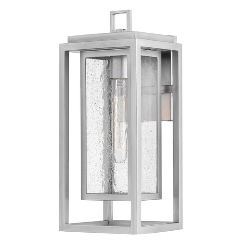 Hinkley Republic 16-Inch 12V Coastal Rated Outdoor Wall Lantern Satin Nickel by Hinkley Lighting 1004SI-LV