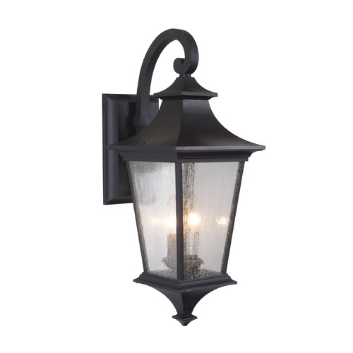 Craftmade Lighting Argent II Midnight Outdoor Wall Light by Craftmade Lighting Z1364-MN