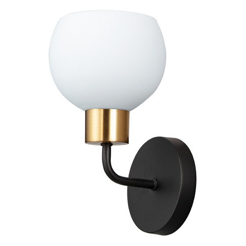 Maxim Lighting Maxim Lighting Coraline Bronze & Satin Brass Sconce 11271SWBZSBR