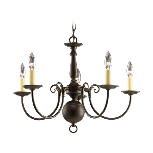 Progress Lighting Americana 23.50-Inch Chandelier in Antique Bronze by Progress Lighting P4346-20