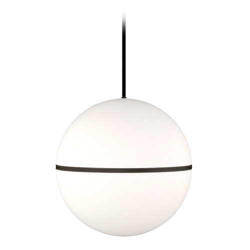 Visual Comfort Modern Collection Hanea Grande LED Pendant in Black by Visual Comfort Modern 700TDHNE13B-LED930