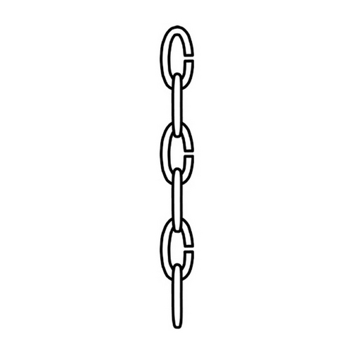Generation Lighting 72-Inch Replacement Chain in Brushed Nickel by Generation Lighting 9116-962