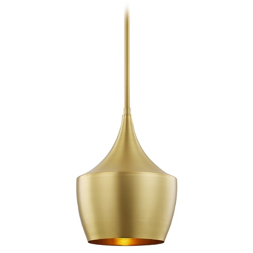 Design Classics Lighting Design Classics Helenna Satin Brass Pendant Light 1906-12