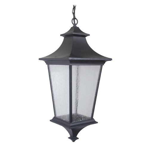 Craftmade Lighting Argent II Midnight Outdoor Hanging Light by Craftmade Lighting Z1371-MN