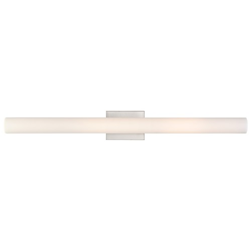 Nuvo Lighting Bend Brushed Nickel LED Vertical Bathroom Light by Nuvo Lighting 62/1323