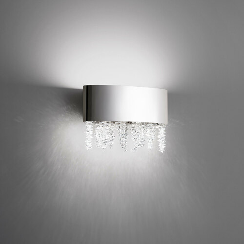 Schonbek Lighting Soleil Polish Nickel LED Bathroom Light by Schonbek Lighting S3510-701O