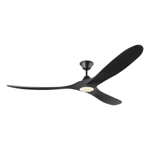 Visual Comfort Fan Collection Maverick 70-Inch LED Fan in Matte Black by Visual Comfort & Co Fans 3MAVR70BKBKD