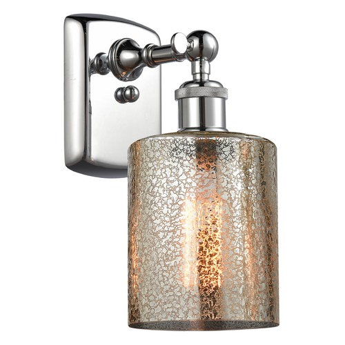 Innovations Lighting Cobbleskill Polished Chrome Sconce by Innovations Lighting 516-1W-PC-G116