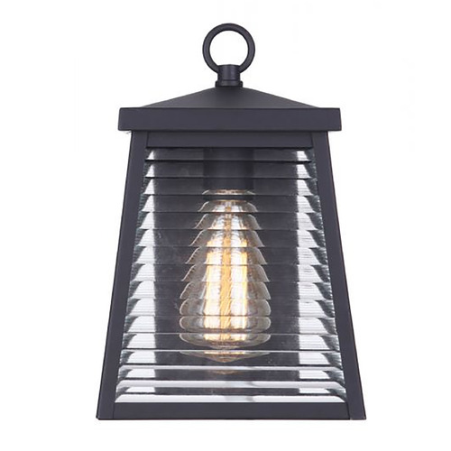 Craftmade Lighting Armstrong Midnight Outdoor Wall Light by Craftmade Lighting ZA4104-MN