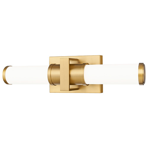 Z-Lite Z-Lite Idris Modern Gold LED Vertical Bathroom Light 1019-18W-MGLD-LED