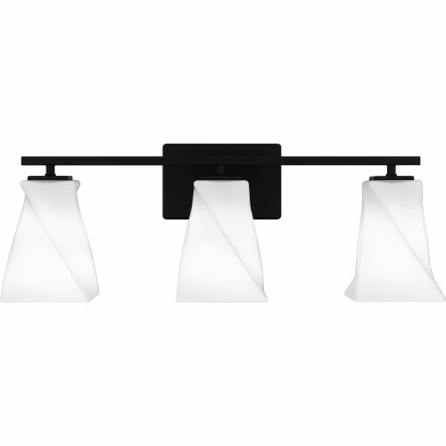 Quoizel Lighting Stetson 24.50-Inch Bath Light in Matte Black by Quoizel Lighting STS8624MBK