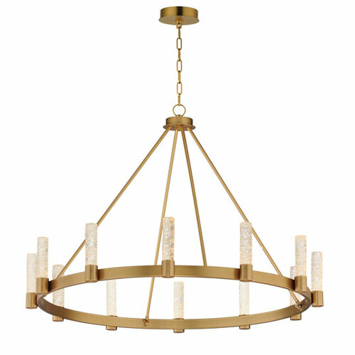 Maxim Lighting Duchess 12-Light LED Chandelier in Aged Brass by Maxim Lighting 38448IBNAB