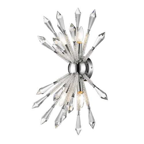 Z-Lite Soleia Chrome Sconce by Z-Lite 4002-4S