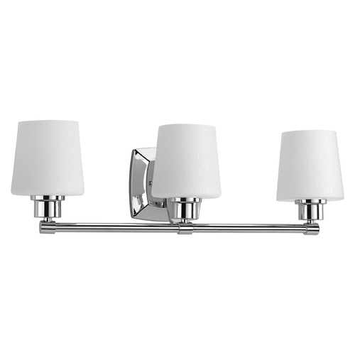 Progress Lighting Glance 3-Light Chrome Bath Light by Progress Lighting P300018-015