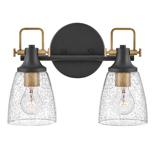 Hinkley Easton 14.50-Inch Vanity Light in Black by Hinkley Lighting 51272BK