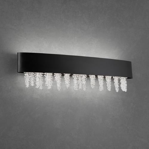 Schonbek Lighting Soleil Black LED Bathroom Light by Schonbek Lighting S3527-18O