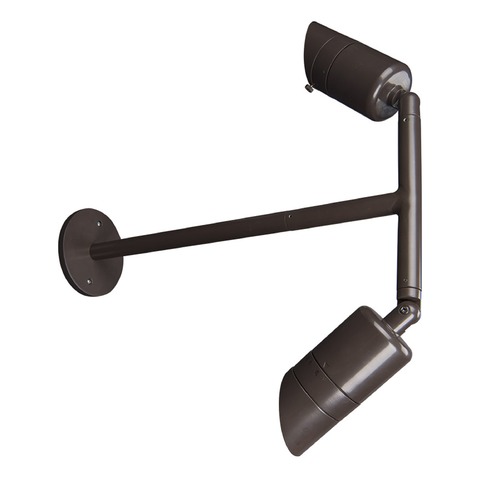 WAC Lighting Endurance Architectural Bronze LED Outdoor Wall Light by WAC Lighting WP-LED529-40-aBZ