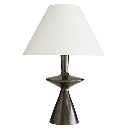 Arteriors Home Lighting Putney 28-Inch Table Lamp in Antiqued Aluminum by Arteriors Home 14203-198
