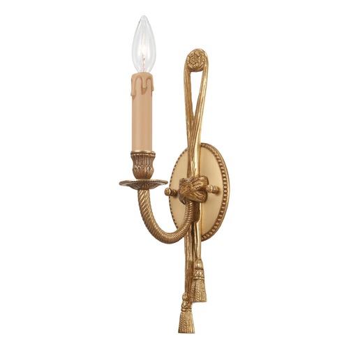 Metropolitan Lighting Metropolitan Antique Gold Sconce by Metropolitan Lighting N9681A