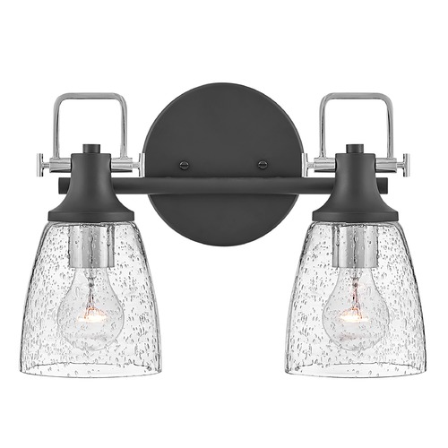 Hinkley Easton 14.50-Inch Vanity Light in Black by Hinkley Lighting 51272BK-CM