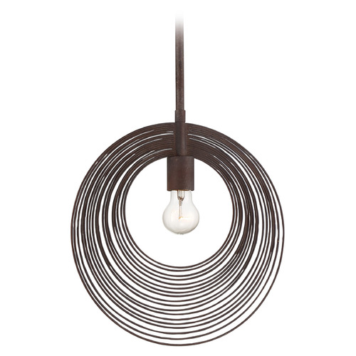 Crystorama Lighting Crystorama Lighting Doral Forged Bronze Pendant Light DOR-B7701-FB