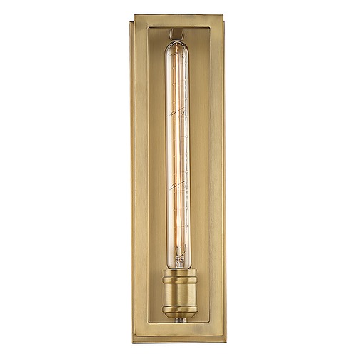 Savoy House Clifton 15.25-Inch Wall Sconce in Warm Brass by Savoy House 9-900-1-322
