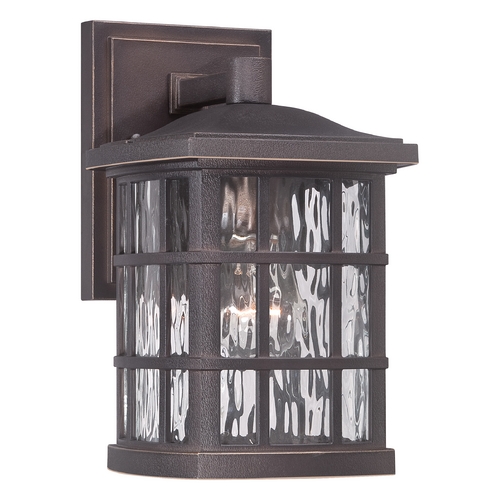 Quoizel Lighting Stonington Palladian Bronze Outdoor Wall Light by Quoizel Lighting SNN8406PN