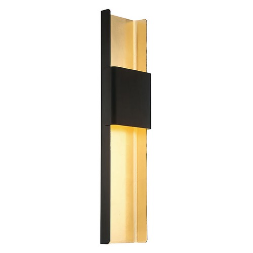 Modern Forms by WAC Lighting Tribeca 32-Inch LED Sconce in Bronze Gold Leaf 3000K by Modern Forms WS-40832-BZ/GL
