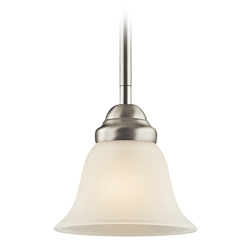 Kichler Lighting Wynberg 6-Inch Mini Pendant in Brushed Nickel by Kichler Lighting 2693NI