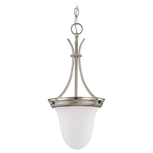 Nuvo Lighting 10-Inch Brushed Nickel Pendant by Nuvo Lighting 60/3259
