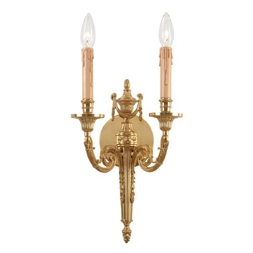 Metropolitan Lighting Metropolitan French Gold Sconce by Metropolitan Lighting N9789