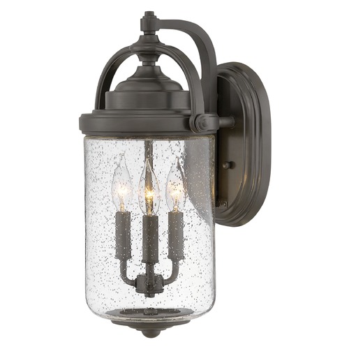 Hinkley Willoughby 18.75-Inch Oil Rubbed Bronze Outdoor Wall Light by Hinkley Lighting 2755OZ