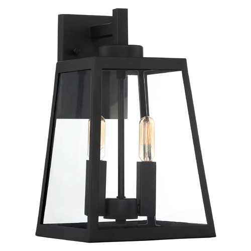 Nuvo Lighting Halifax Matte Black Outdoor Wall Light by Nuvo Lighting 60/6582