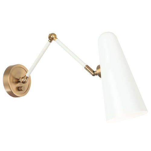 Matteo Lighting Blink White Sconce by Matteo Lighting S05221WH